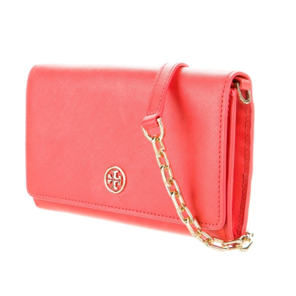 Designer Tory Burch Leather Crossbody Bag